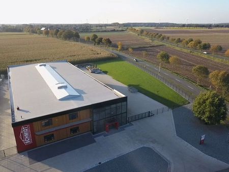 Neue Fertigungshalle Schmidt Holzbau